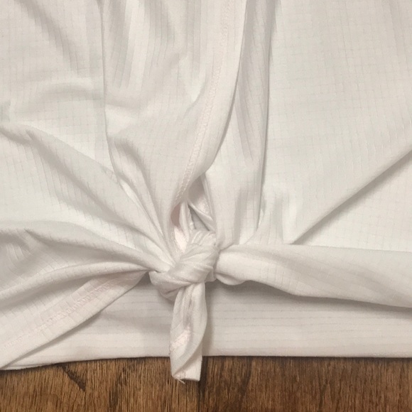 Lucky in Love Muscle V Tie Back Tank - Picture 8 of 8